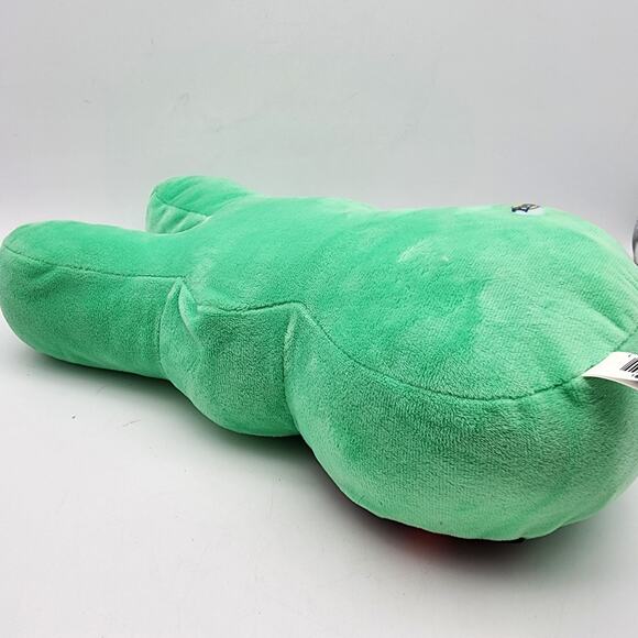 Peeps Green Plush Bunny 13" Super Hero Costume Red Mask Stuffed Animal Toy 2023 - Picture 3 of 8